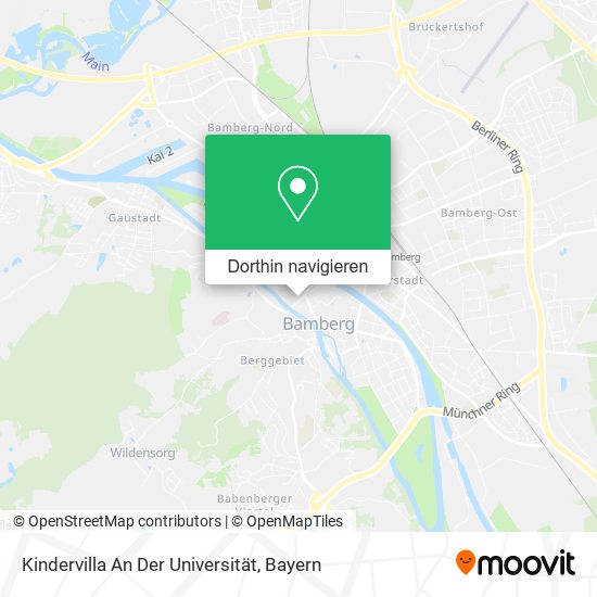 Kindervilla An Der Universität Karte