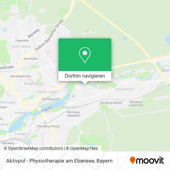 Aktivpol - Physiotherapie am Ebensee Karte