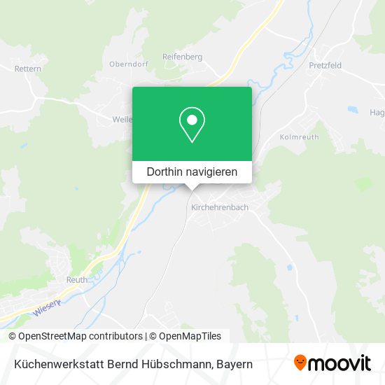 Küchenwerkstatt Bernd Hübschmann Karte