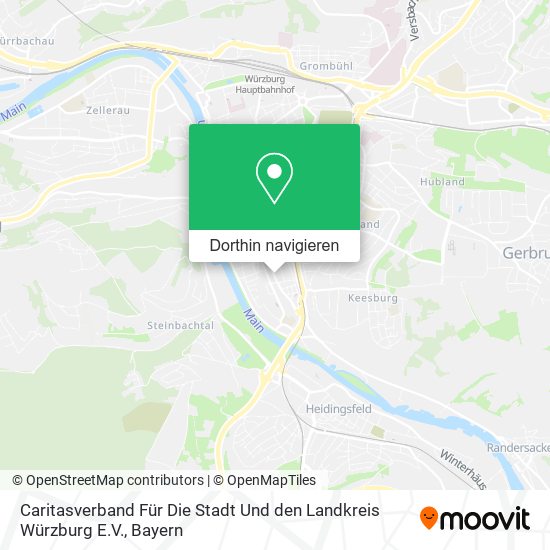 Caritasverband Für Die Stadt Und den Landkreis Würzburg E.V. Karte