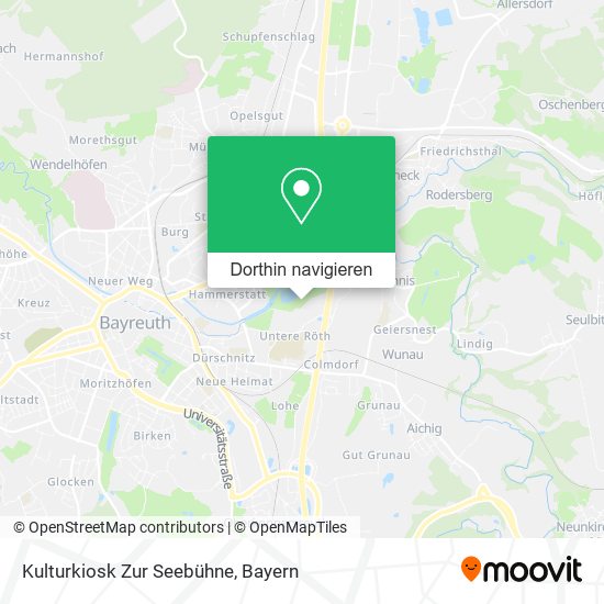 Kulturkiosk Zur Seebühne Karte