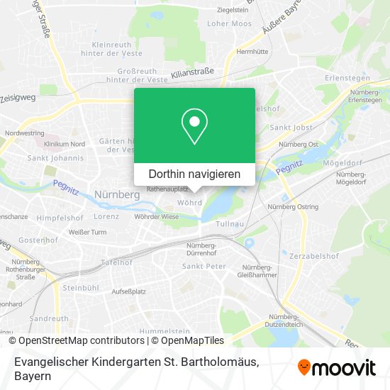 Evangelischer Kindergarten St. Bartholomäus Karte