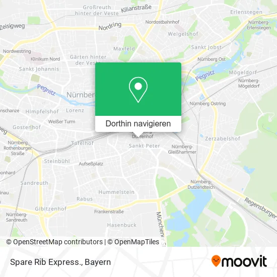 Spare Rib Express. Karte