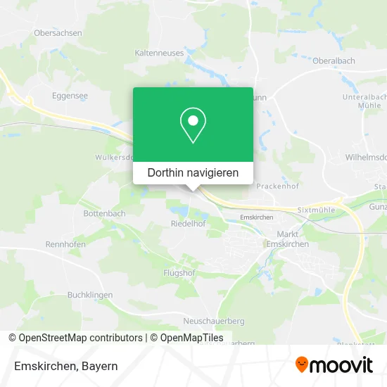Emskirchen Karte