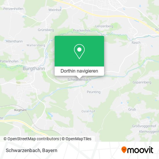 Schwarzenbach Karte