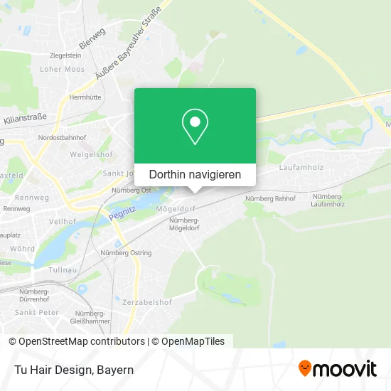 Tu Hair Design Karte