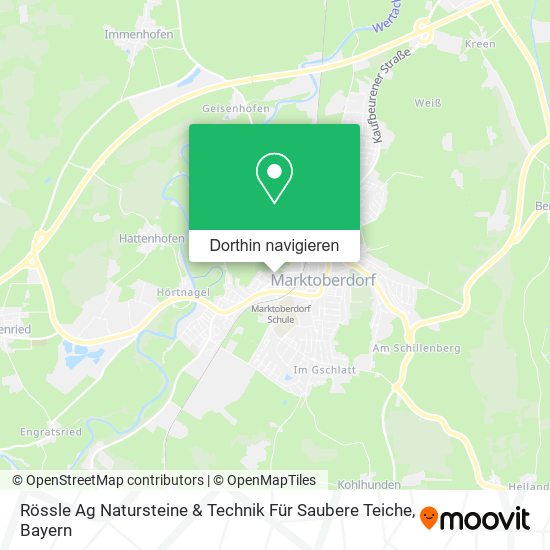 Rössle Ag Natursteine & Technik Für Saubere Teiche Karte