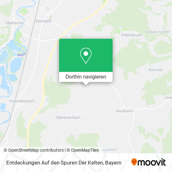 Entdeckungen Auf den Spuren Der Kelten Karte