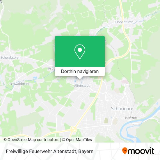 Freiwillige Feuerwehr Altenstadt Karte