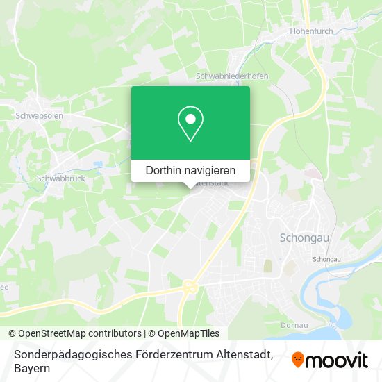 Sonderpädagogisches Förderzentrum Altenstadt Karte