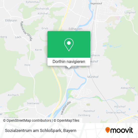 Sozialzentrum am Schloßpark Karte