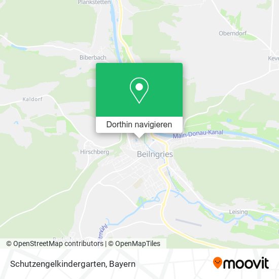 Schutzengelkindergarten Karte