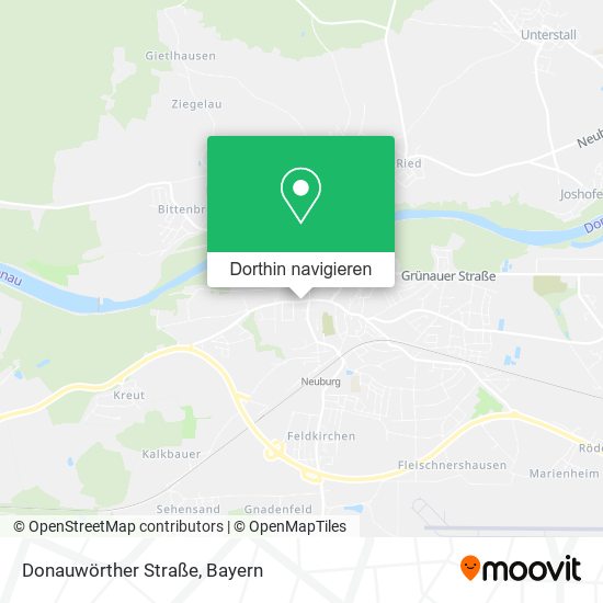 Donauwörther Straße Karte