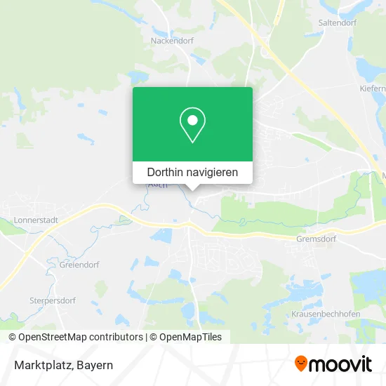 Marktplatz Karte