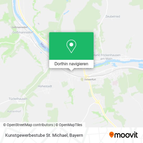 Kunstgewerbestube St. Michael Karte