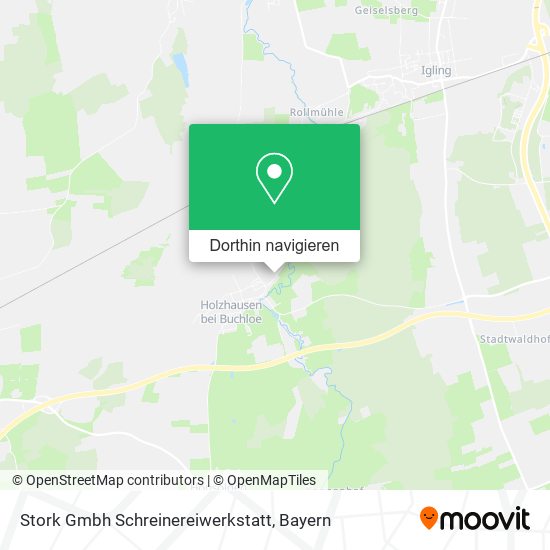 Stork Gmbh Schreinereiwerkstatt Karte