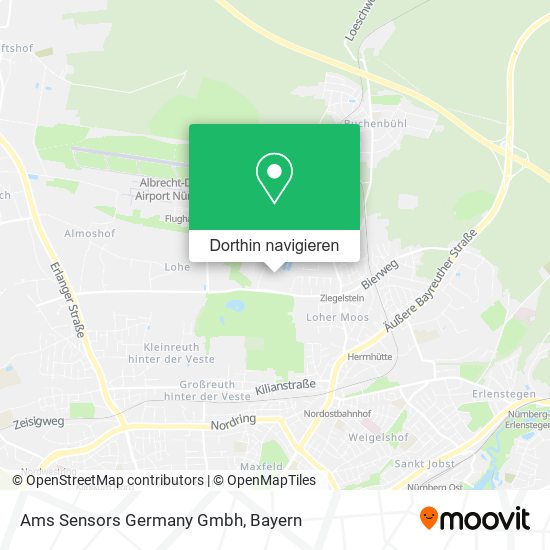 Ams Sensors Germany Gmbh Karte