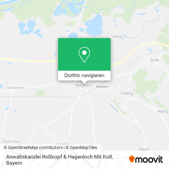 Anwaltskanzlei Roßkopf & Hagenloch Mit Koll Karte