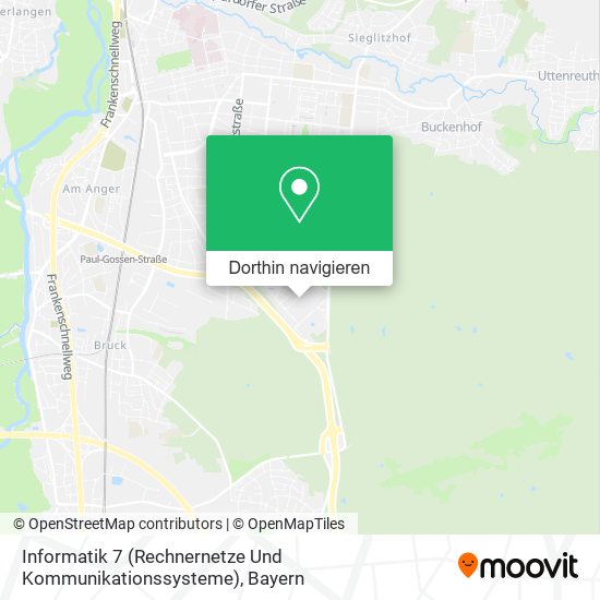 Informatik 7 (Rechnernetze Und Kommunikationssysteme) Karte
