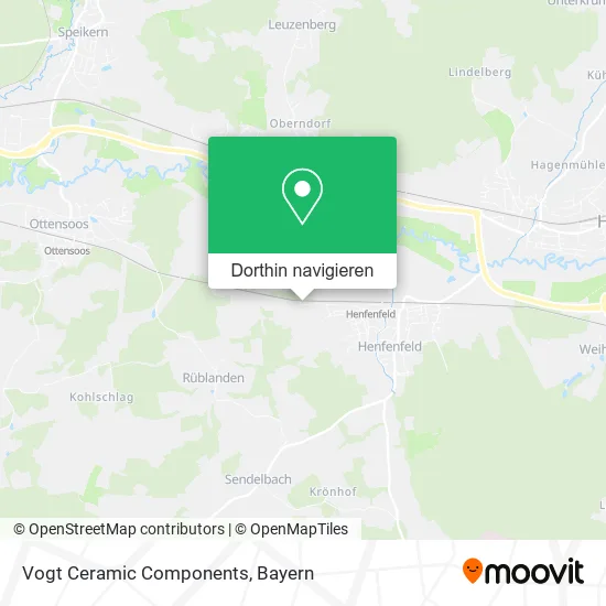 Vogt Ceramic Components Karte