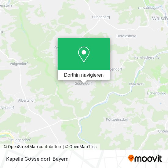 Kapelle Gösseldorf Karte