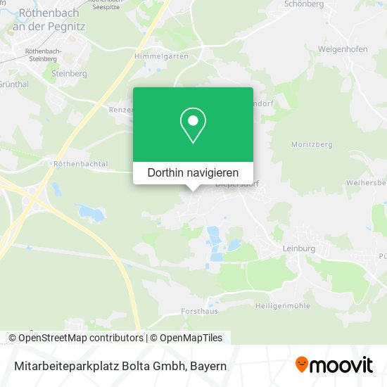 Mitarbeiteparkplatz Bolta Gmbh Karte