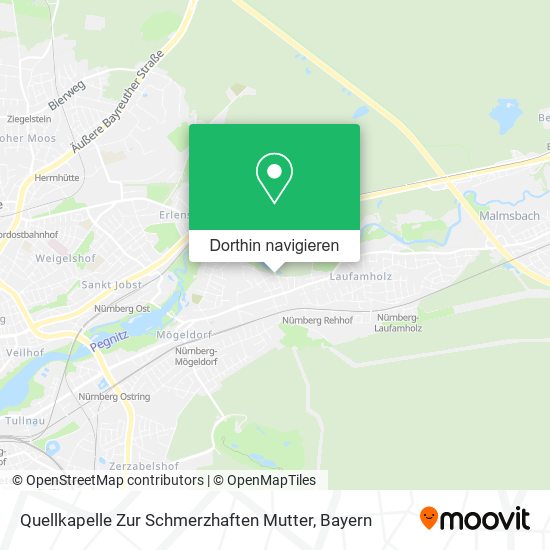 Quellkapelle Zur Schmerzhaften Mutter Karte