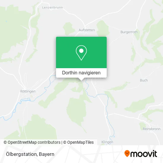 Ölbergstation Karte
