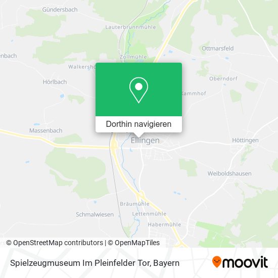 Spielzeugmuseum Im Pleinfelder Tor Karte