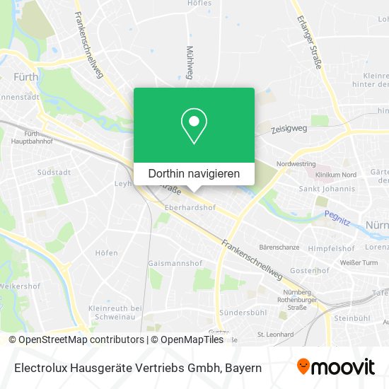 Electrolux Hausgeräte Vertriebs Gmbh Karte