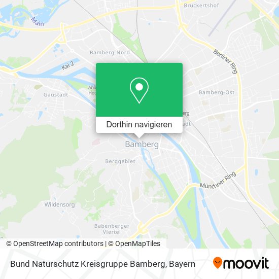 Bund Naturschutz Kreisgruppe Bamberg Karte