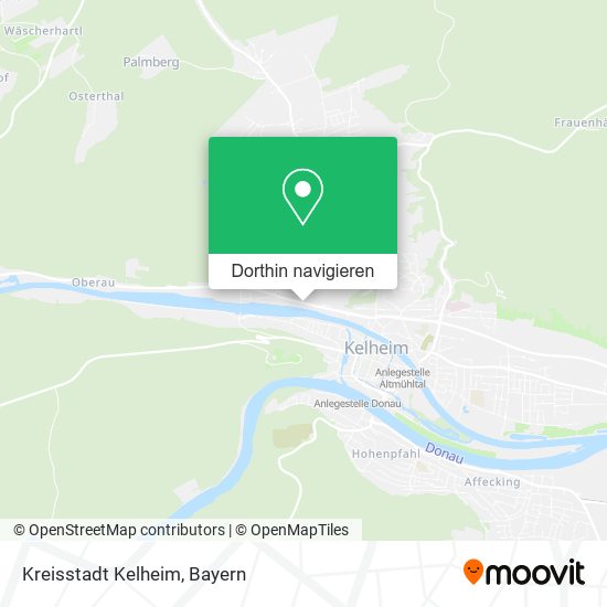 Kreisstadt Kelheim Karte