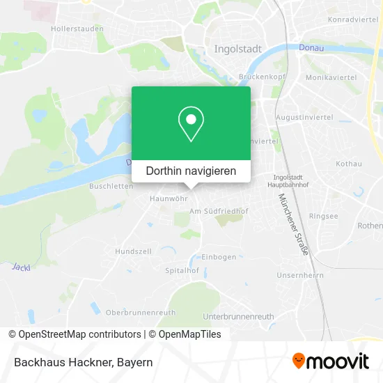 Backhaus Hackner Karte