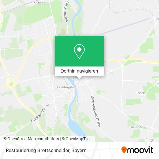 Restaurierung Brettschneider Karte
