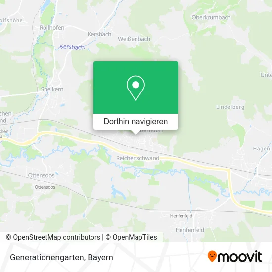 Generationengarten Karte