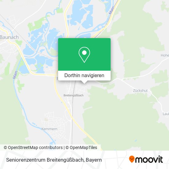 Seniorenzentrum Breitengüßbach Karte