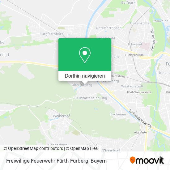 Freiwillige Feuerwehr Fürth-Fürberg Karte