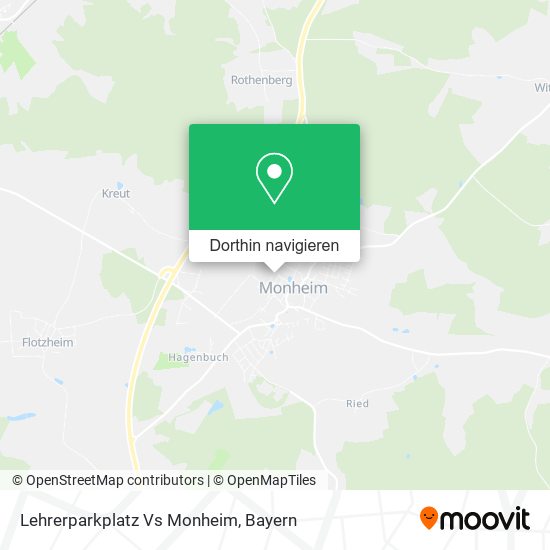 Lehrerparkplatz Vs Monheim Karte