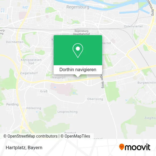 Hartplatz Karte