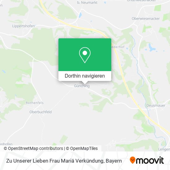 Zu Unserer Lieben Frau Mariä Verkündung Karte