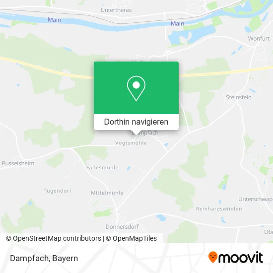 Dampfach Karte