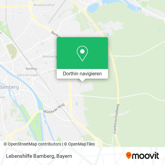 Lebenshilfe Bamberg Karte