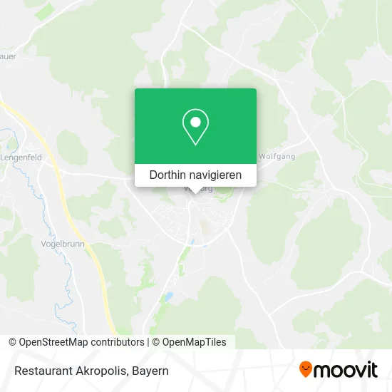 Restaurant Akropolis Karte