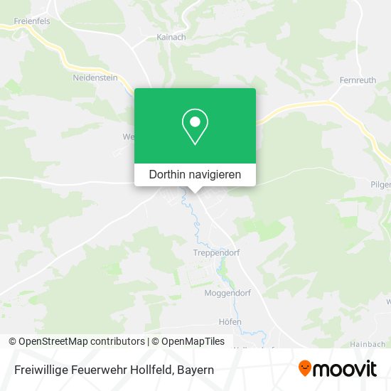 Freiwillige Feuerwehr Hollfeld Karte