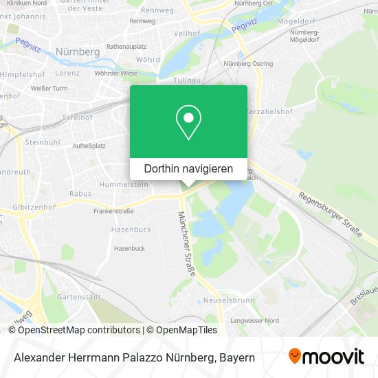 Alexander Herrmann Palazzo Nürnberg Karte