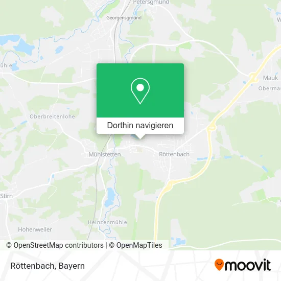 Röttenbach Karte