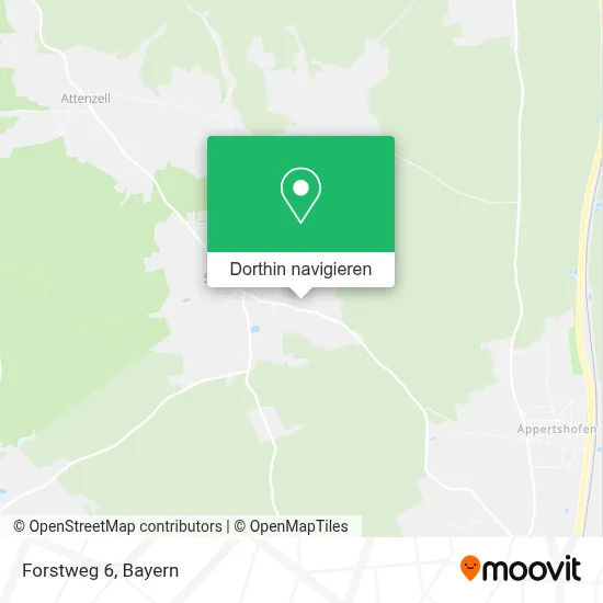 Forstweg 6 Karte