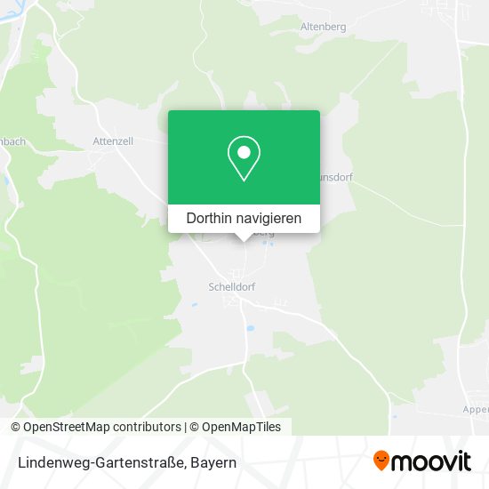 Lindenweg-Gartenstraße Karte