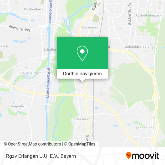 Rgzv Erlangen U.U. E.V. Karte