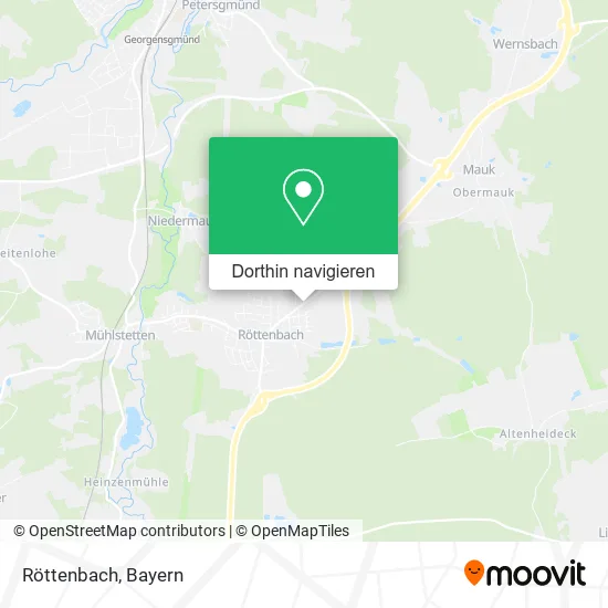 Röttenbach Karte